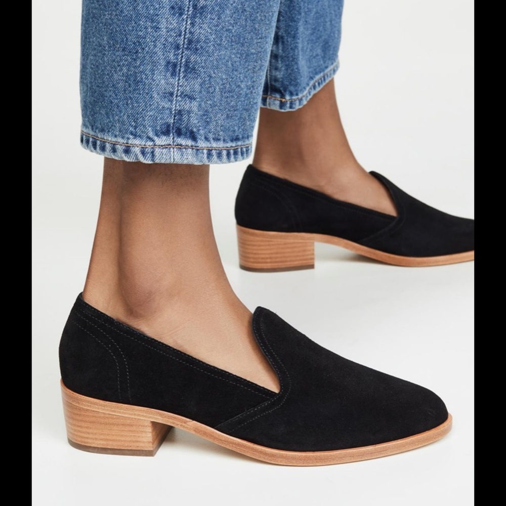 Soludos Sophia Block Heel Loafers